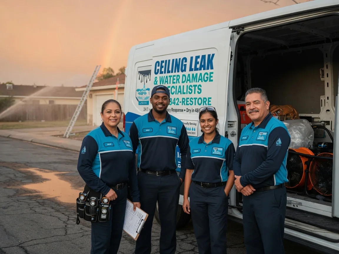 Ceiling Leak Cleanup company in Chester, NH