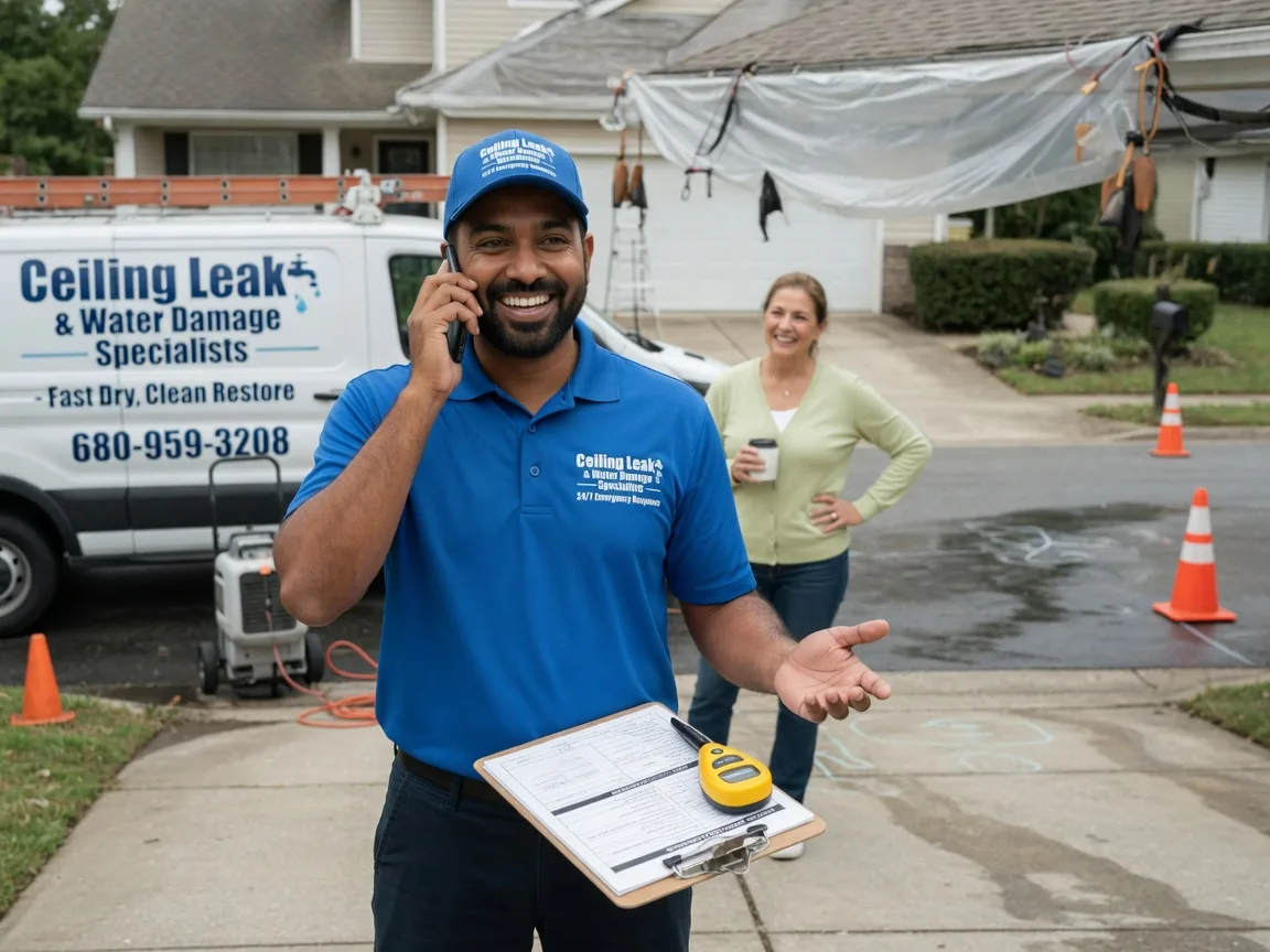 Ceiling Leak Cleanup Chester, NH FAQs